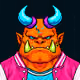 NEON ONI #1464 — Champion