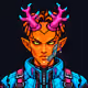 NEON ONI #0464 — Cyber