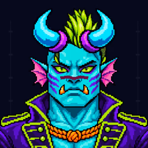 NEON ONI #2093 — Tide