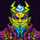 NEON ONI #1554 — Alchemist
