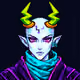 NEON ONI #1366 — Ronin