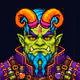 NEON ONI #1476 — Alchemist