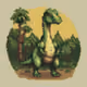 Pixel Dino #2822