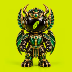 Robinhood Toy #712 — Emerald Scarab Sovereign