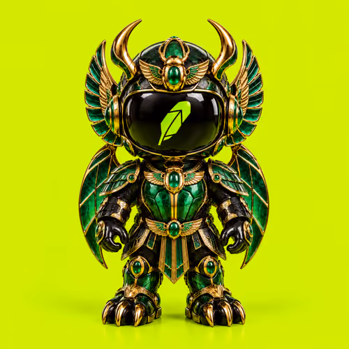 Robinhood Toy #712 — Emerald Scarab Sovereign