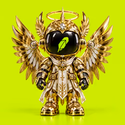 Robinhood Toy #210 — Golden Halo Seraph