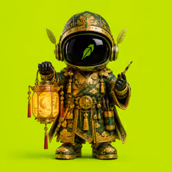 Robinhood Toy #255 — Lantern Merchant