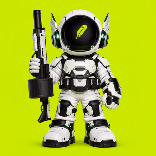 Robinhood Toy #873 — White Heavy Weapons Specialist