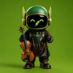 Robinhood Toy #053 — Traveling Cellist