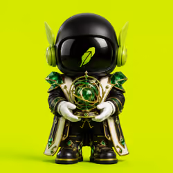 Robinhood Toy #665 — Emerald Clockwork Regent