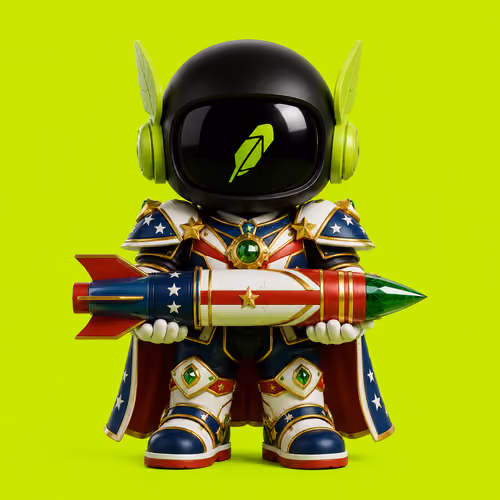 Robinhood Toy #764 — Patriotic Rocket Bearer