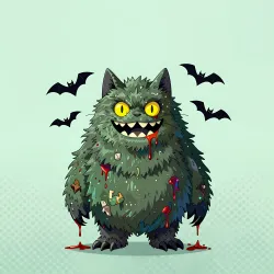 Lil Monsters #3538 — Vexsnarl the Red-Fanged
