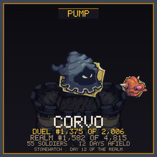 Genesis Banner #115 . Corvo