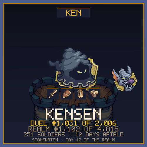 Genesis Banner #475 . kensen