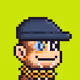 Pixel Monkey Hood #5086