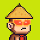 Pixel Monkey Hood #3672