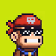 Pixel Monkey Hood #3671