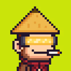 Pixel Monkey Hood #3981