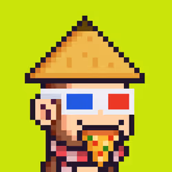 Pixel Monkey Hood #3963