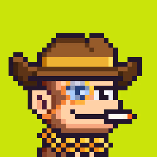Pixel Monkey Hood #626