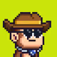 Pixel Monkey Hood #4851