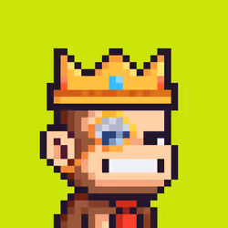 Pixel Monkey Hood #3865