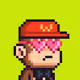 Pixel Monkey Hood #4772