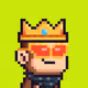 Pixel Monkey Hood #4063