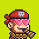 Pixel Monkey Hood #4345