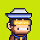 Pixel Monkey Hood #548