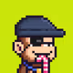 Pixel Monkey Hood #4261