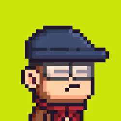 Pixel Monkey Hood #4187