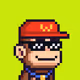 Pixel Monkey Hood #4367