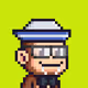 Pixel Monkey Hood #2472