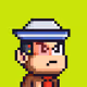 Pixel Monkey Hood #385