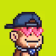 Pixel Monkey Hood #4477