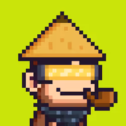 Pixel Monkey Hood #3800