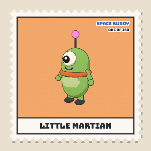 Little Martian · Courier Companion
