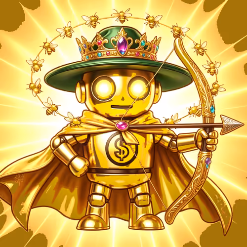 Robinhood Robot #8167 — Gold Legend