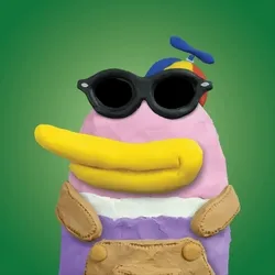 Clay Duck #536