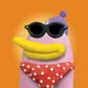 Clay Duck #4547