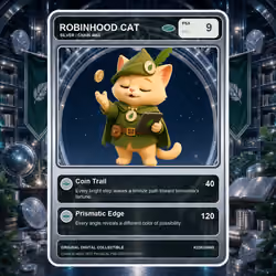 Robinhood Cat Collector Card #2282