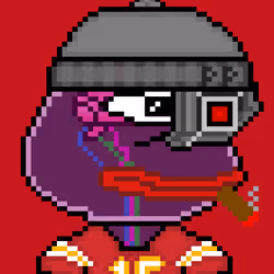 Pixelated Pepes NFT #34
