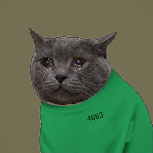 Crying Cat #744