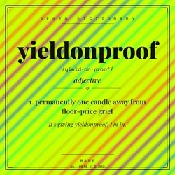 Degen Dictionary #148 · yieldonproof