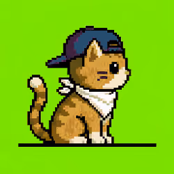 Baseball Cap Cat #294