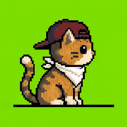 Baseball Cap Cat #290