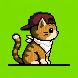 Baseball Cap Cat #291