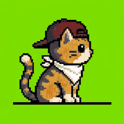 Baseball Cap Cat #292
