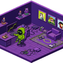 Pixel Hood Room · Mini #651